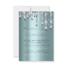 Glitzer Tropfen Silver Aquamarin Bridal Sweet 16. 