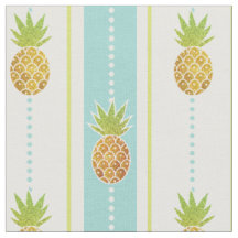 Glitzer Tropische Ananas mit Streifen und Dotter
