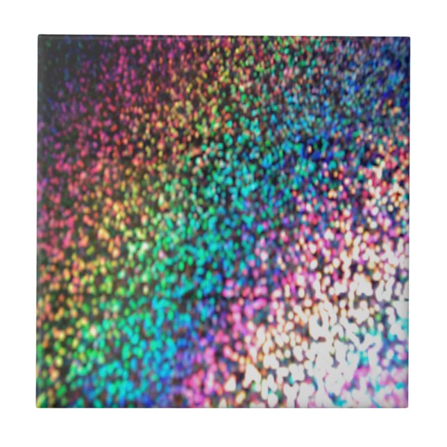 Glitzer und Glitzern Fliese (Vorderseite)