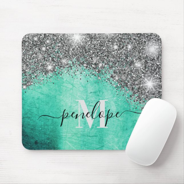 Glitzer und Metall Mousepad (Mit Mouse)