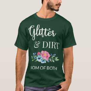 Glitzer und schwache Mama von beiden I T-Shirt