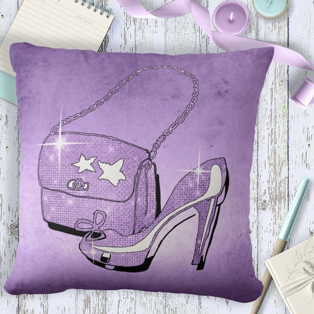 Glitzer und Shine Accessories Violet ID675 Kissen (Von Creator hochgeladen)