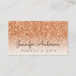 Glitzer Visitenkarte