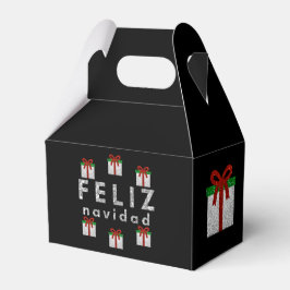 Glitzer Weihnachtsgeschenk Geschenkschachtel