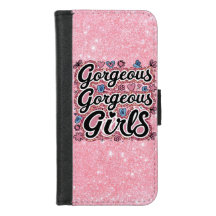 Glitzer wunderschöne Mädchen Doodle