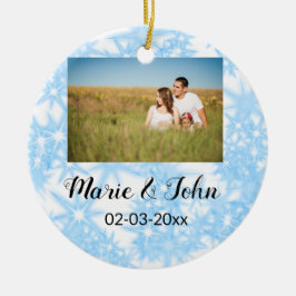 Glitzer-Wurf Keramik Ornament