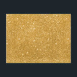 Glitzern aus Gold Glitzer Postkarte<br><div class="desc">Glitzern aus Gold Glitzer. Sie können das Design weiter personalisieren,  wenn Sie es bevorzugen,  z.B. indem Sie Ihren Namen oder einen anderen Text hinzufügen oder das Bild anpassen - klicken Sie einfach auf 'Anpassen',  um alle Optionen anzuzeigen.</div>