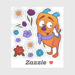 Glitzern das Monster, Aufkleber