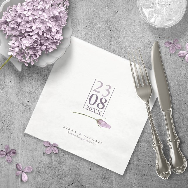 Glitzern Hochzeiten: weiß/Mauve-ID889 Serviette (Von Creator hochgeladen)