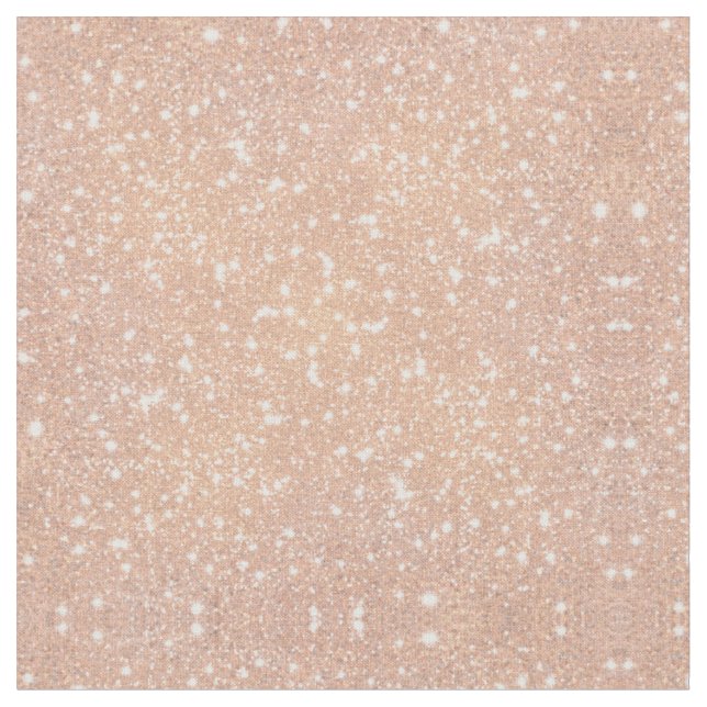 Glitzern in weichen Beigen Stoff (Nahaufnahme)