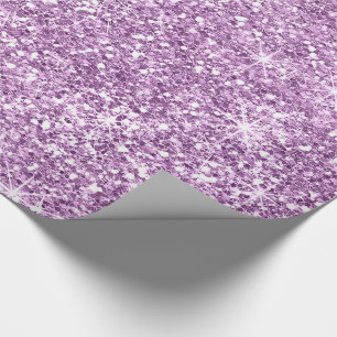 Glitzern - lila 1 Imitat-Glitzer Geschenkpapier