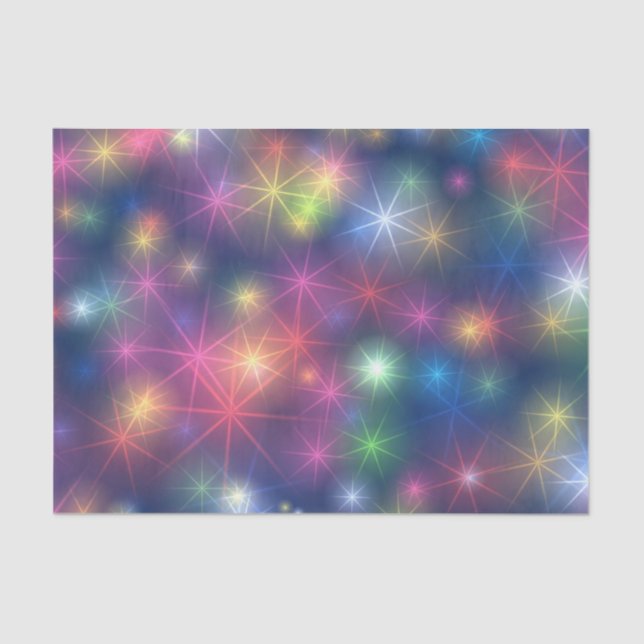 Glitzern Party Lights Seidenpapier (Vorderseite)