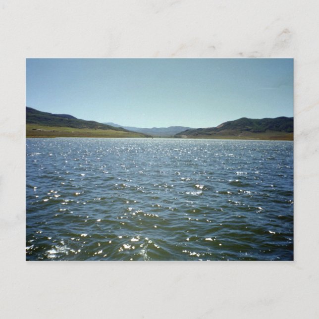 Glitzern Postkarte (Vorderseite)