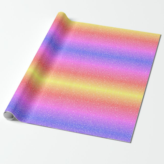 Glitzern stilvolles Packpapier (Ungerollt)