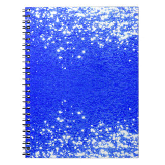 Glitzern Water Reflection Notebook Notizblock