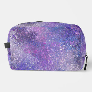 Glitzernde rosa und violette Strasssteine Waschbeutel