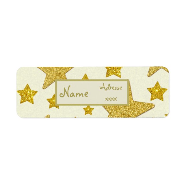 Glitzersterne (Vorne)