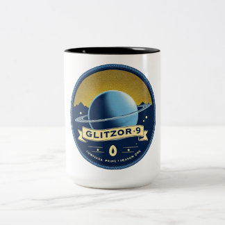 Glitzor-9 Anneau Monde Emblème – Mug Collection