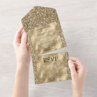 Glitzy Antique Gold Glitzer