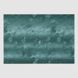 Glitzy Emerald Green Ombre Marble Seidenpapier