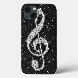 Glitzy Funkelnd Diamond Musiknote title_seo2
