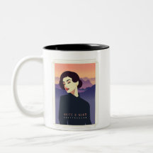 Glitzy & Glam Art Deco Paris Tasse