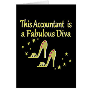 GLITZY GOLD COMPTANT DIVA DESIGN