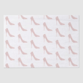 Glitzy Pink Diamond Heelse Seidenpapier