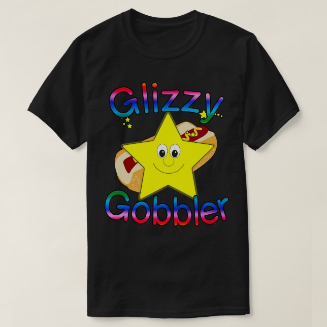 Glizzy oder Hot Dog Liebhaber T-Shirt (Design vorne)