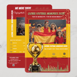Global Football Erinnerungen 2026 Karten