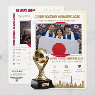 Global Football Erinnerungen 2026 Karten