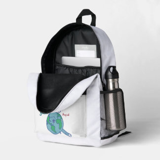 Global Fried by Jaime Bedruckter Rucksack