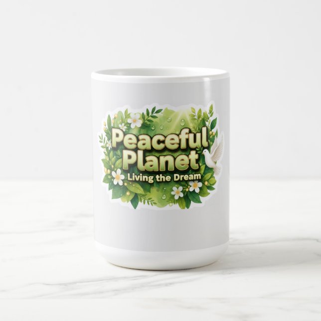 Global Harmony Decal Kaffeetasse (Mittel)