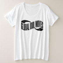 Global Idol Moves Typography T-Shirt