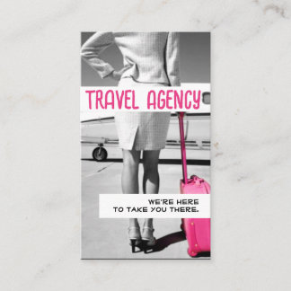 Global Travel Agency Agent Business Card Visitenkarte
