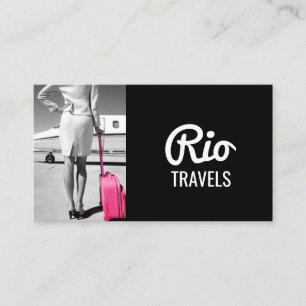 Global Travel Agency Agent Business Card Visitenkarte