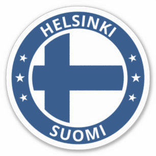Global Traveler - 'City', Suomi   Finland (Edit) Aufkleber