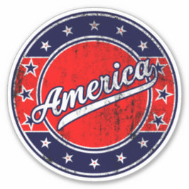 Global Traveller - Amerika | US-Sticker Aufkleber