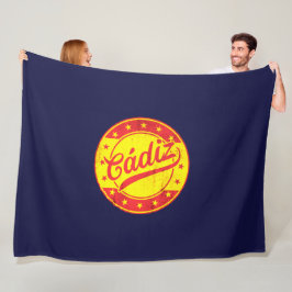 Global Traveller - Cadiz, Spanien Fleecedecke