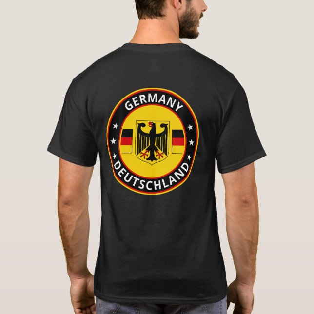 Global Traveller - 'City', Deutschland | Deutschla T-Shirt (Rückseite)