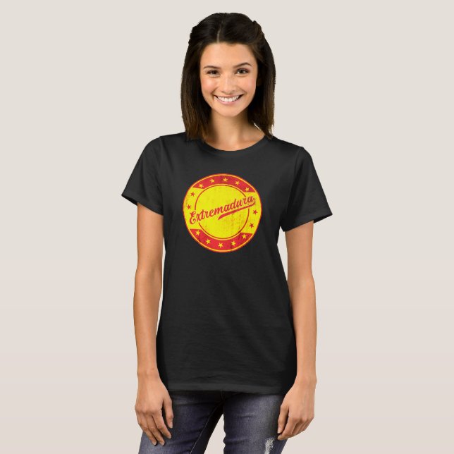 Global Traveller - Extremadura, Spanien T-Shirt (Vorne ganz)