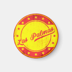 Global TRaveller - Las Palmas, Spanien Magnet