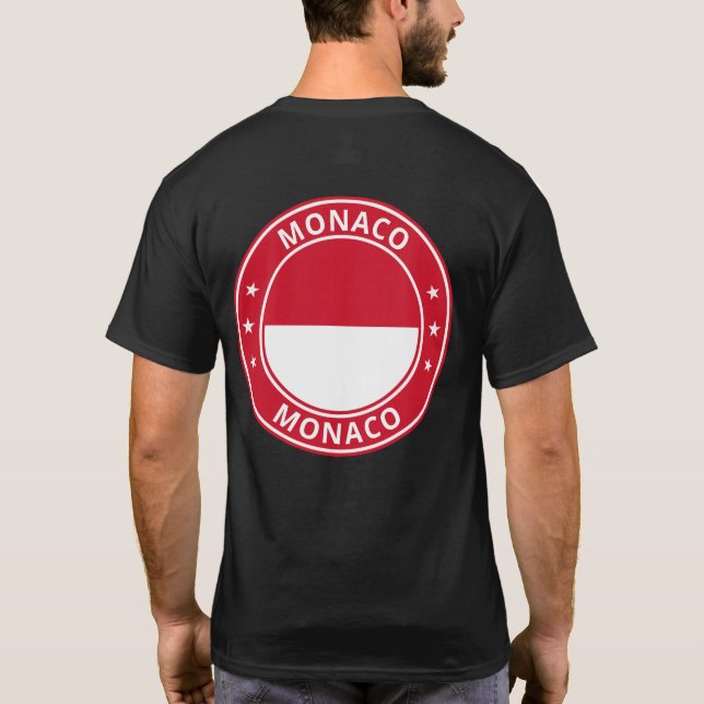 Global Traveller - Monaco T-Shirt (Rückseite)