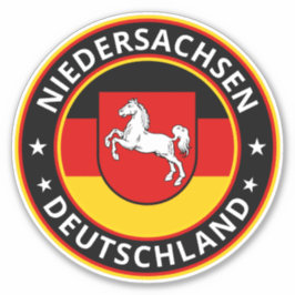 Global Traveller - Niedersachsen Deutschland (Edit Aufkleber