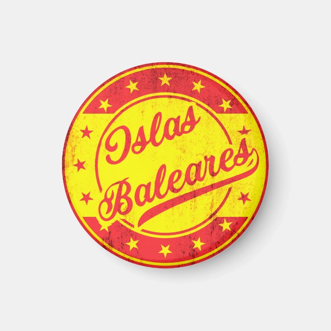 Global Traveller - Spanien - Islas Baleares Magnet (Vorne)