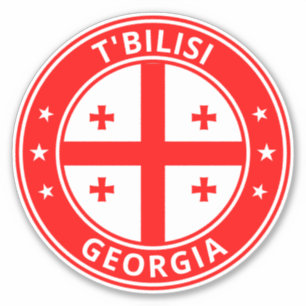 Global Traveller - T'bilisi, Georgien Aufkleber