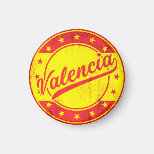 Global Traveller - Valencia, Spanien Magnet