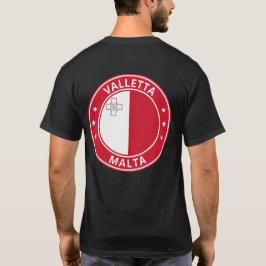 Global Traveller - Valletta, Malta T-Shirt