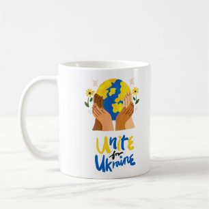 Globale Einheit für die Ukraine Kaffeetasse