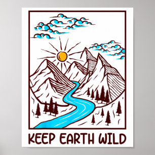 Globale Erwärmung des behalten globalen Klimawande Poster